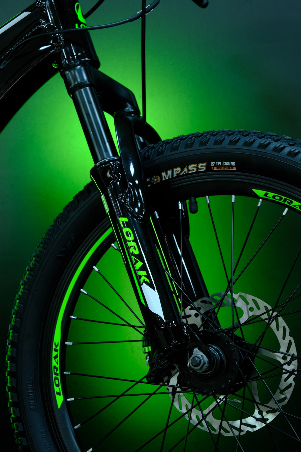 LORAK Safe 20 Чёрный/Зелёный