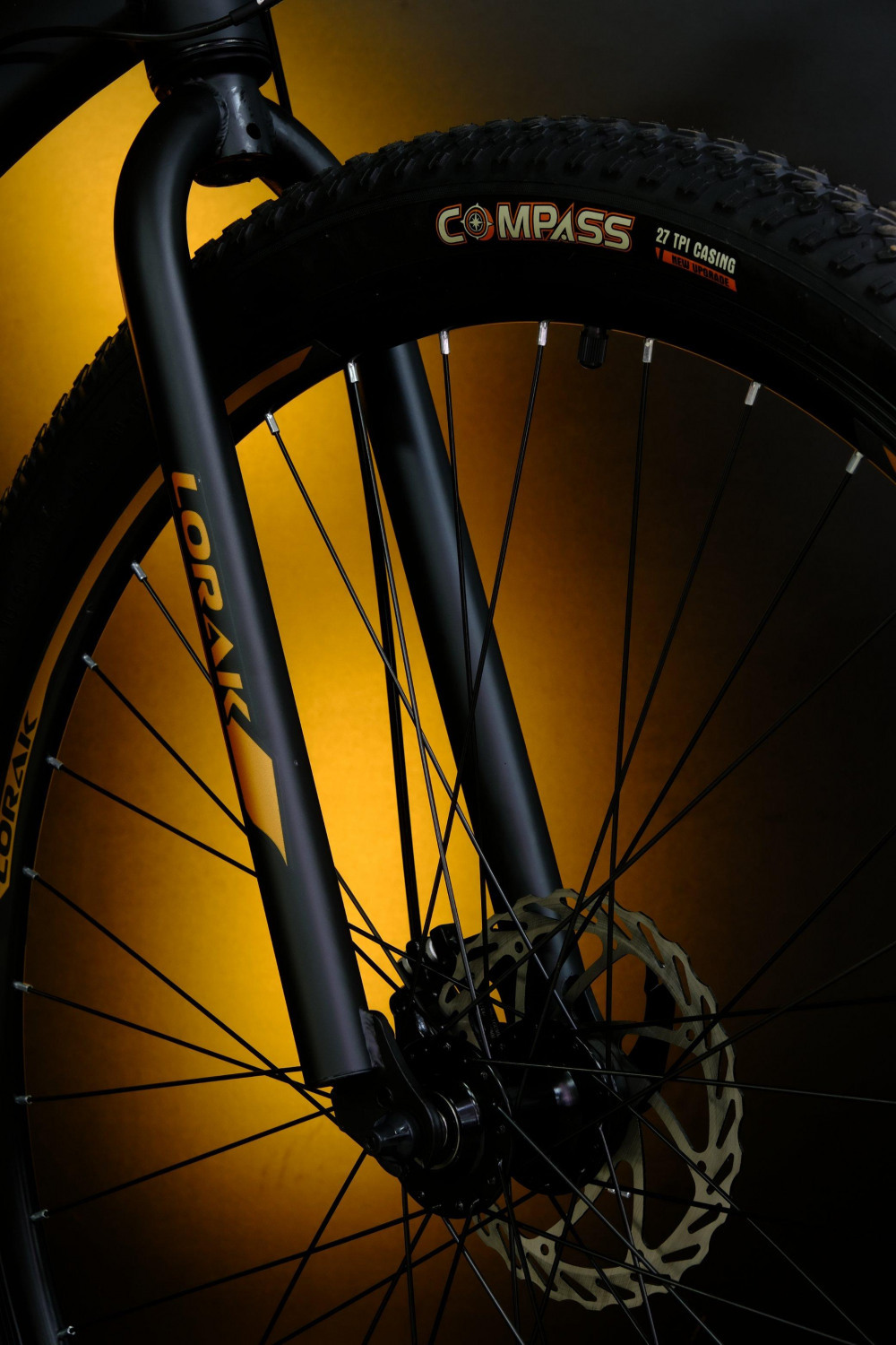 LORAK Safe Cross 29 Матовый Чёрный/Коричный