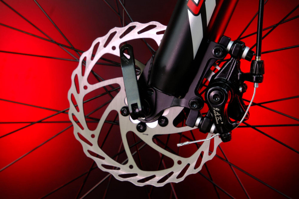 LORAK RACE 27,5 Матовый Чёрный/Красный