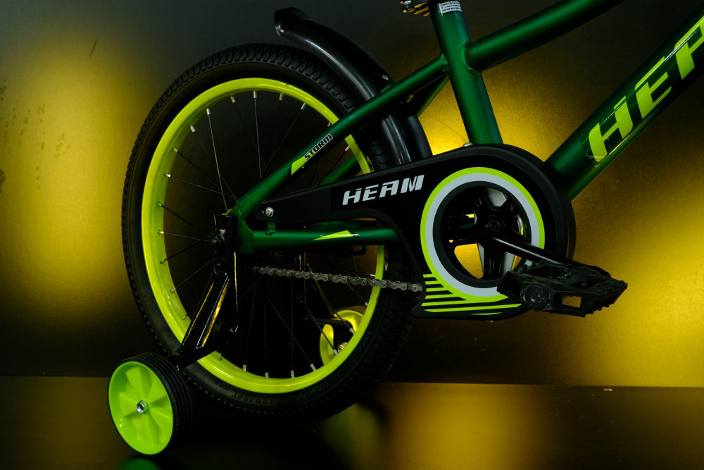 Heam Storm 20 Матовый Зелёно/Желтый