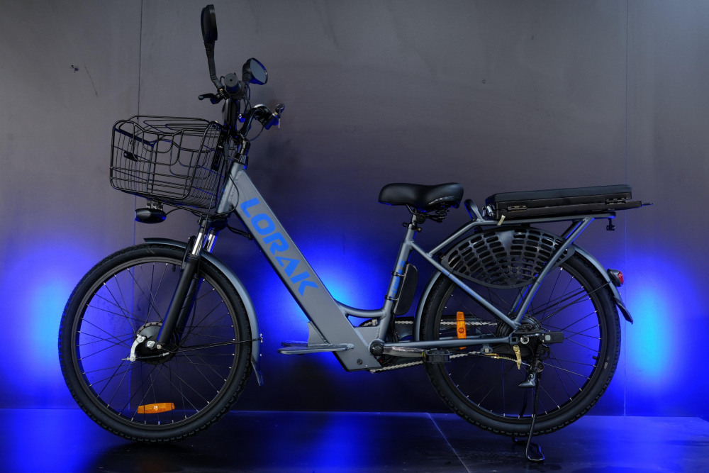 LORAK E-Delta S Серый/Синий