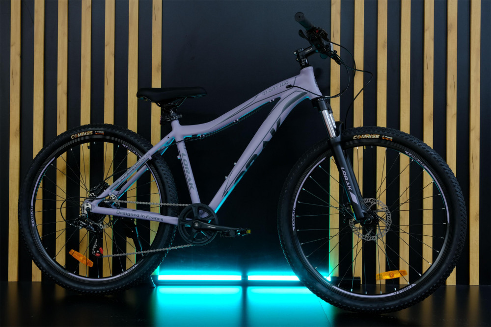 LORAK GLORY 180 HD Матовый Фиолетовый/Серый рама 17 (на рост 155-173)